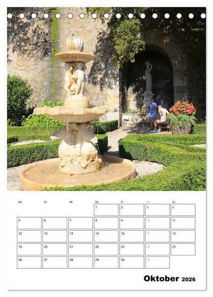 Produktbild: Schloss F&uuml;rstenstein in Polen - ein Reiseplaner (Tischkalender 2026 DIN A5 hoch), CALVENDO Monatskalender