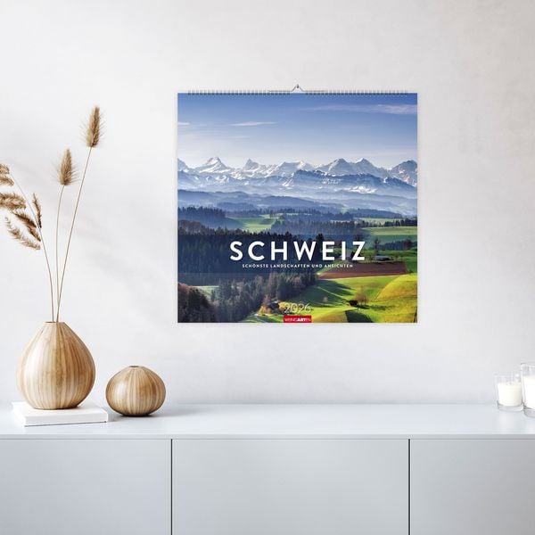 Produktbild: Schweiz Kalender 2026 - Schönste Landschaften und Ansichten