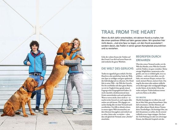 Produktbild: Mantrailing - das Arbeitsbuch