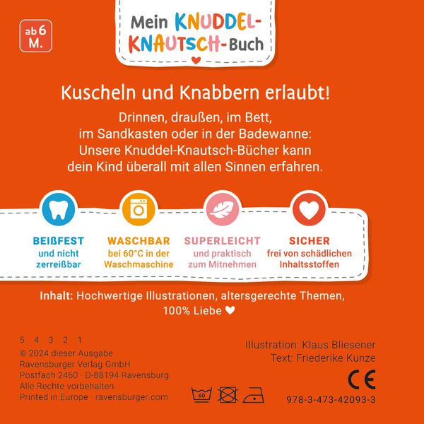 Produktbild: Mein Knuddel-Knautsch-Buch - Große Fahrzeuge