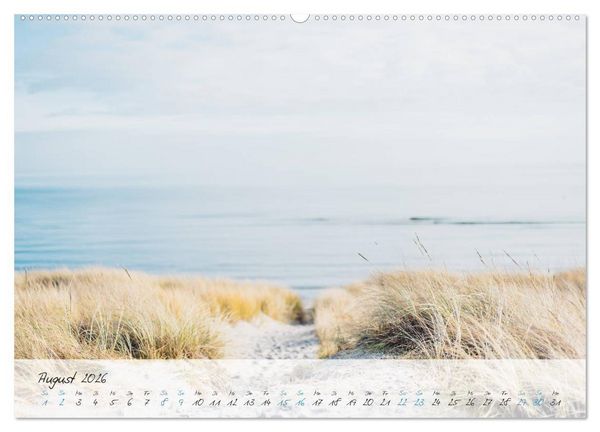 Produktbild: Sehnsucht Meer - Poesie der Stille (hochwertiger Premium Wandkalender 2026 DIN A2 quer), Kunstdruck in Hochglanz