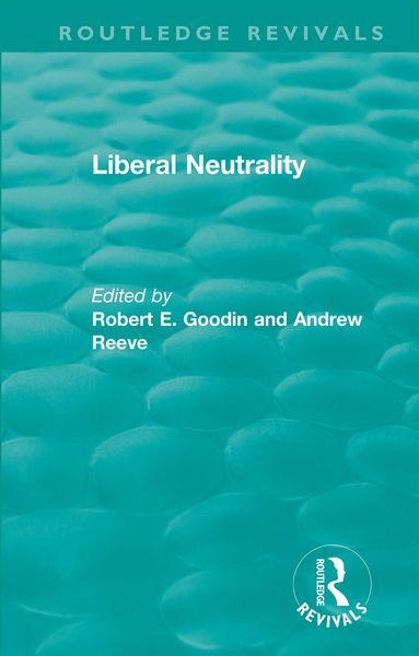 Produktbild: Liberal Neutrality