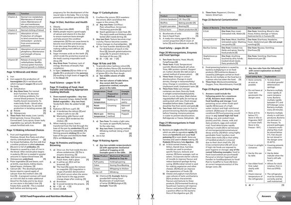 Produktbild: AQA GCSE 9-1 Food Preparation & Nutrition Workbook