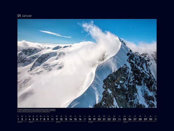 Produktbild: Faszinierende Alpen - KUNTH Wandkalender 2027