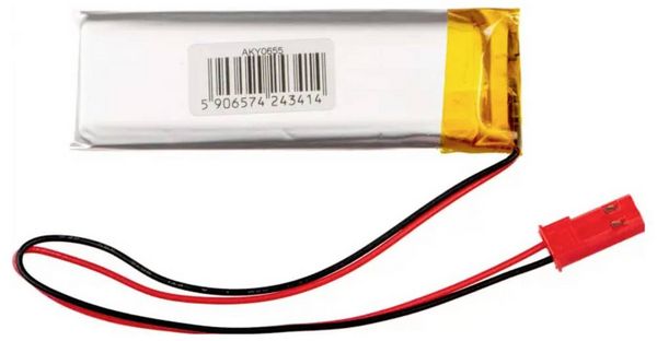 Produktbild: Akyga LP602158 Akkupack x Spezial-Akku LiPo 3.7V 750 mAh