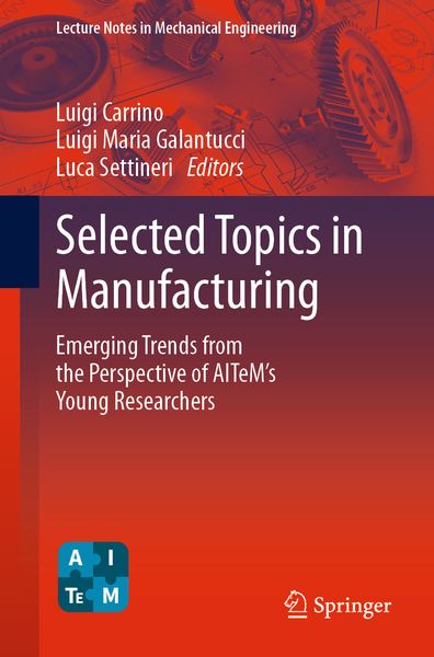 Produktbild: Selected Topics in Manufacturing