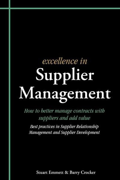 Produktbild: Excellence in Supplier Management