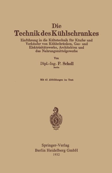 Produktbild: Die Technik des K&uuml;hlschrankes
