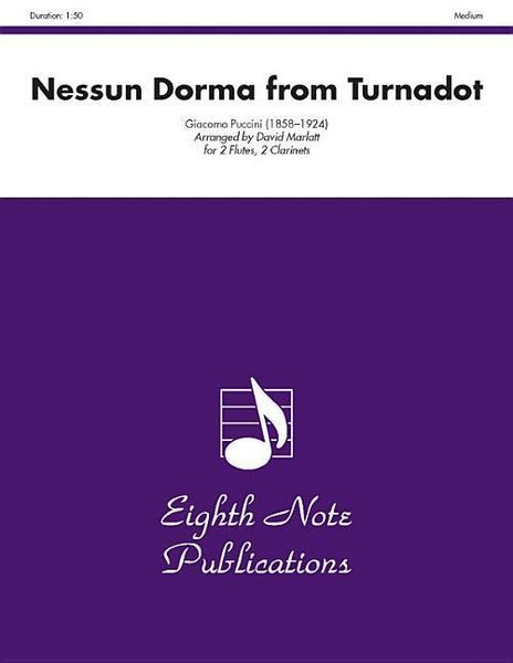 Produktbild: Puccini, G: Nessun Dorma (from Turnadot)