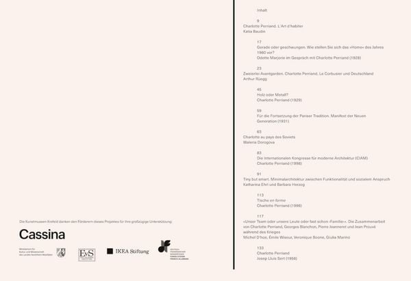 Produktbild: Charlotte Perriand. Die Kunst des Wohnens