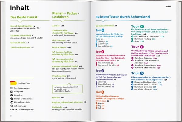 Produktbild: MARCO POLO Camper Guide Schottland