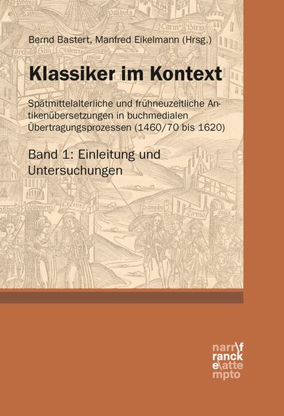 Produktbild: Klassiker im Kontext 1: Einleitung und Untersuchungen