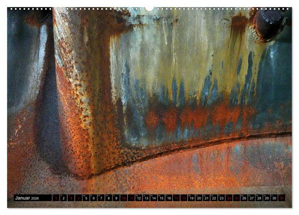 Produktbild: INDUSTRIEKUNST (hochwertiger Premium Wandkalender 2026 DIN A2 quer), Kunstdruck in Hochglanz