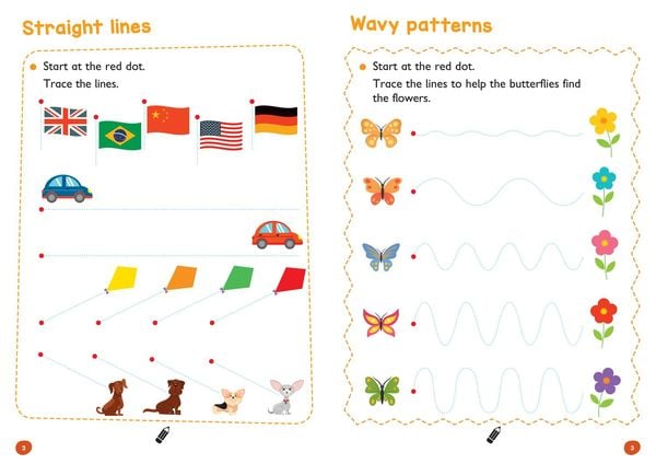 Produktbild: Cursive Letters Age 3-5 Wipe Clean Activity Book
