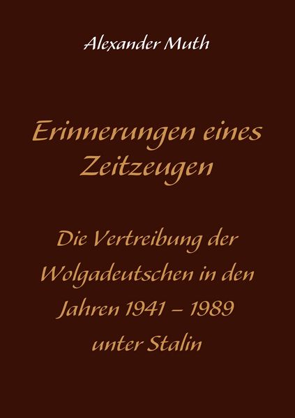Produktbild: Erinnerungen eines Zeitzeugen