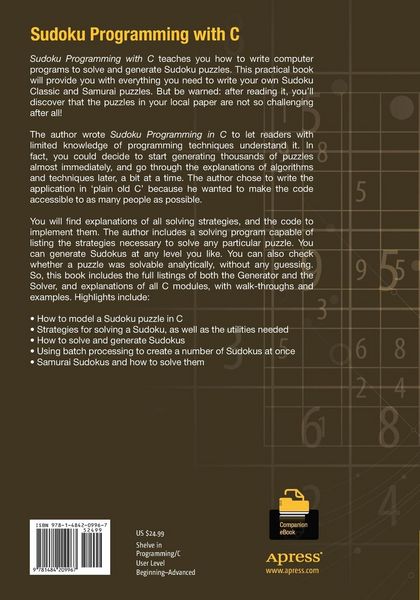 Produktbild: Sudoku Programming with C