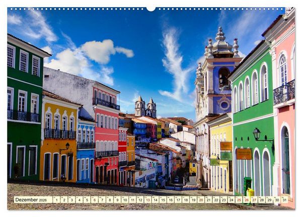 Produktbild: Typisch Brasilien (hochwertiger Premium Wandkalender 2026 DIN A2 quer), Kunstdruck in Hochglanz