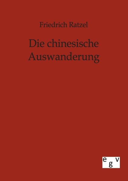 Produktbild: Die chinesische Auswanderung