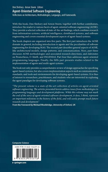 Produktbild: Agent-Oriented Software Engineering