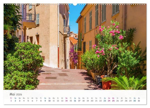 Produktbild: Provence-Alpes-C&ocirc;te d&rsquo;Azur (hochwertiger Premium Wandkalender 2026 DIN A2 quer), Kunstdruck in Hochglanz