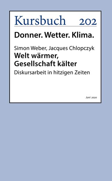 Produktbild: Welt w&auml;rmer, Gesellschaft k&auml;lter