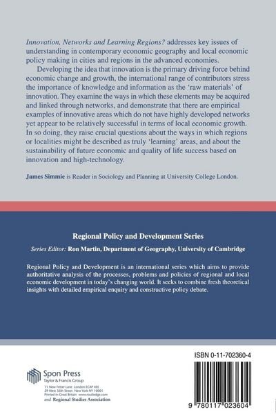 Produktbild: Innovation Networks and Learning Regions?