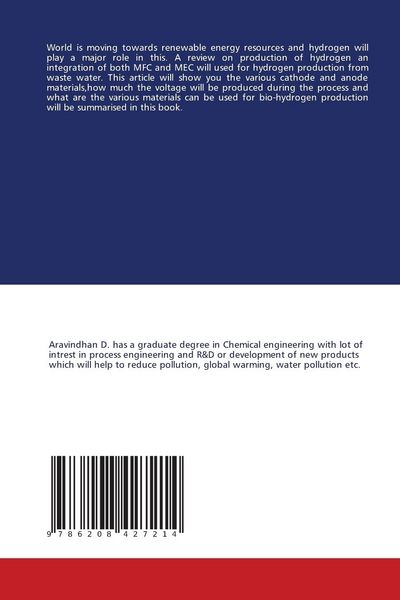 Produktbild: Synergistic MFC-MEC Approach for Bio-Hydrogen Production