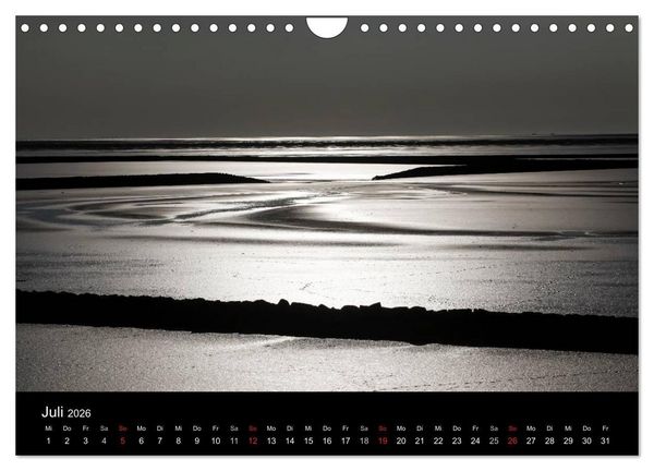 Produktbild: Wattenmeer (Wandkalender 2026 DIN A4 quer), CALVENDO Monatskalender