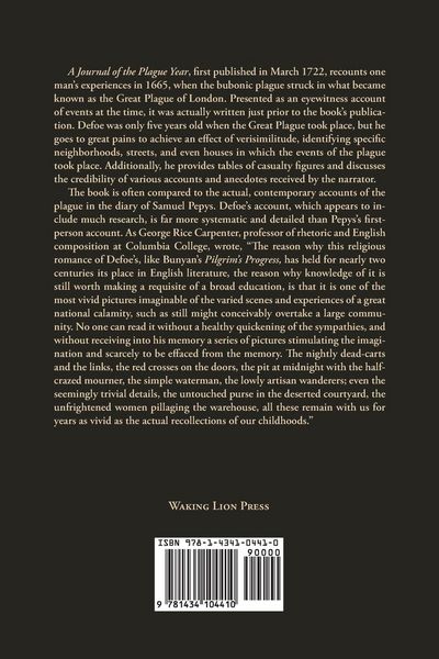 Produktbild: A Journal of the Plague Year
