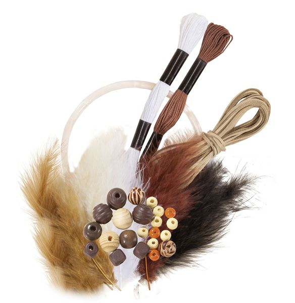 Produktbild: Folia Traumf&auml;nger-Set ETHNO, 35 Teile