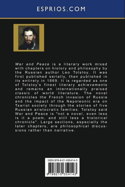 Produktbild: War and Peace, Book 10 (Esprios Classics)