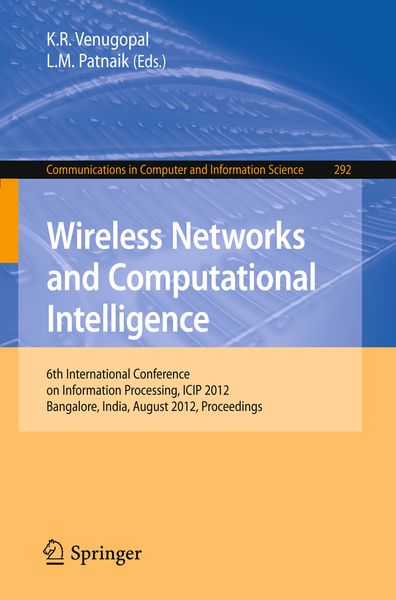 Produktbild: Wireless Networks and Computational Intelligence