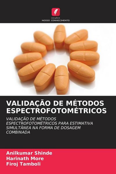 Produktbild: Valida&ccedil;&atilde;o De M&eacute;todos Espectrofotom&eacute;tricos