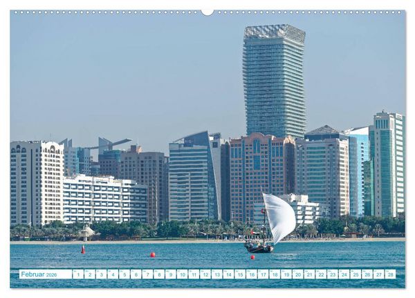 Produktbild: Atemraubendes Abu Dhabi - Idylle am Persischen Golf (Wandkalender 2026 DIN A2 quer), CALVENDO Monatskalender