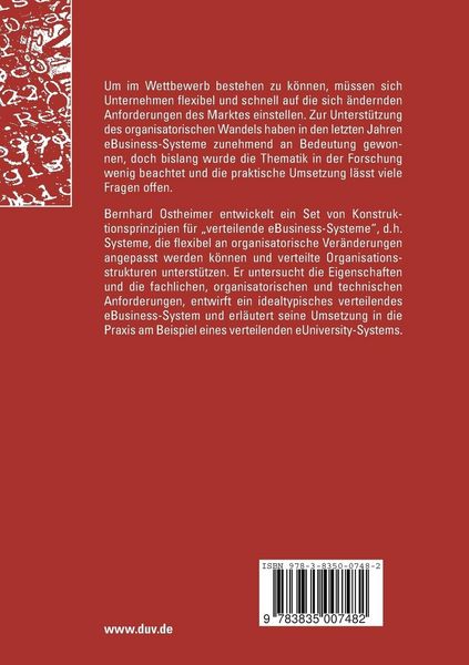 Produktbild: Verteilende eBusiness-Systeme
