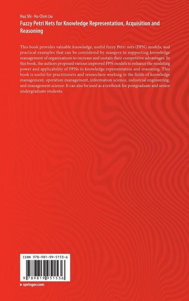 Produktbild: Fuzzy Petri Nets for Knowledge Representation, Acquisition and Reasoning