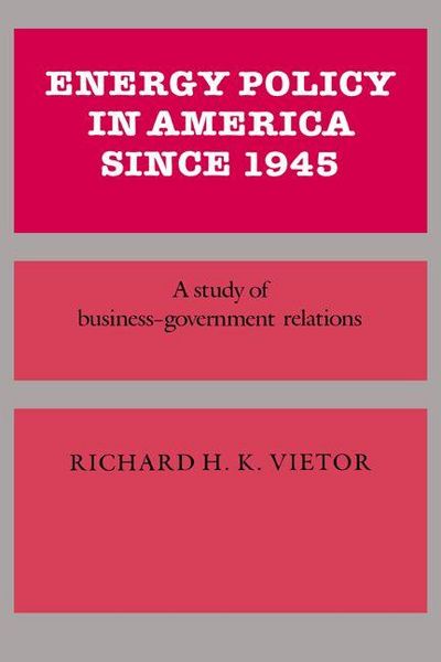 Produktbild: Energy Policy in America Since 1945