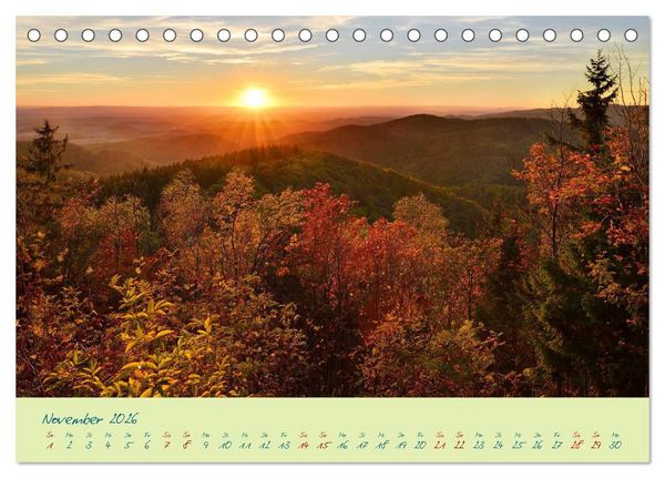 Produktbild: Harz Natur pur und Weltkulturerbe (Tischkalender 2026 DIN A5 quer), CALVENDO Monatskalender
