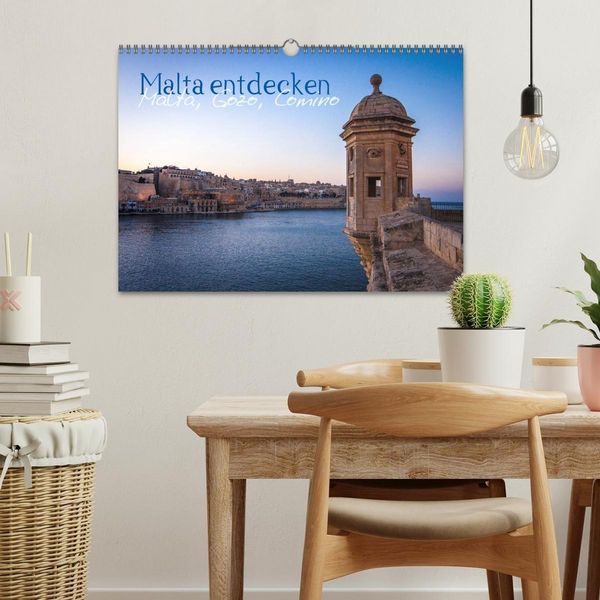 Produktbild: Malta entdecken Malta, Gozo, Comino (Wandkalender 2027 DIN A3 quer), CALVENDO Monatskalender