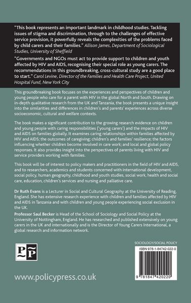 Produktbild: Children caring for parents with HIV and AIDS