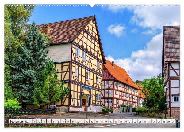 Produktbild: Naturpark Reinhardswald - Wo die Sababurg auf die Weser trifft (Wandkalender 2027 DIN A2 quer), CALVENDO Monatskalender