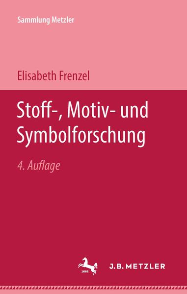 Produktbild: Stoff-, Motiv- und Symbolforschung