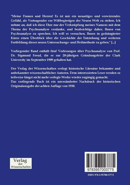 Produktbild: &Uuml;ber Psychoanalyse