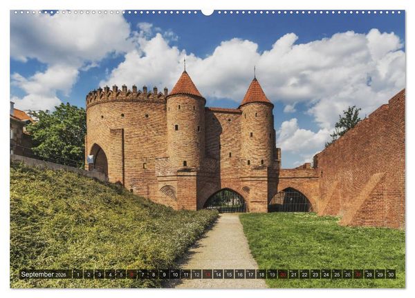 Produktbild: Ein Wochenende in Warschau (Wandkalender 2026 DIN A2 quer), CALVENDO Monatskalender