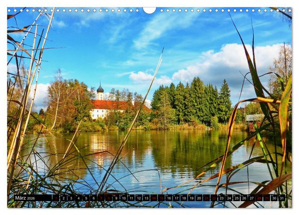 Produktbild: Die Stauden - Heimat in den westlichen W&auml;lder Augsburg (Wandkalender 2026 DIN A3 quer), CALVENDO Monatskalender