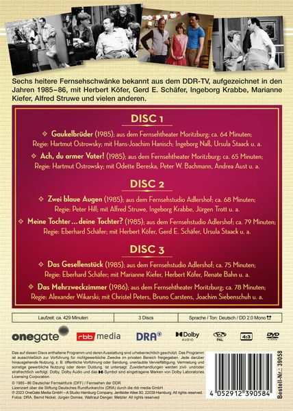 Produktbild: Fernsehschw&auml;nke aus dem DDR-TV - Box 3 - 1985-86 (DDR TV-Archiv) [3 DVDs]