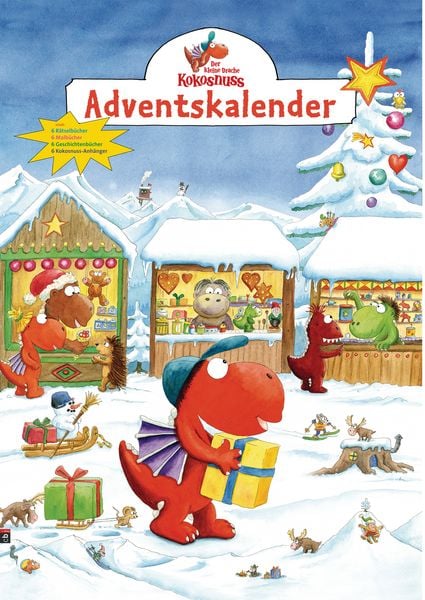 Produktbild: Der kleine Drache Kokosnuss Adventskalender 2