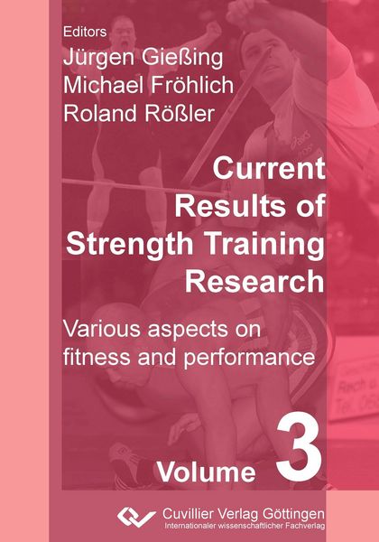 Produktbild: Current Results of Strength Training Research. Various aspects on fitness and performance