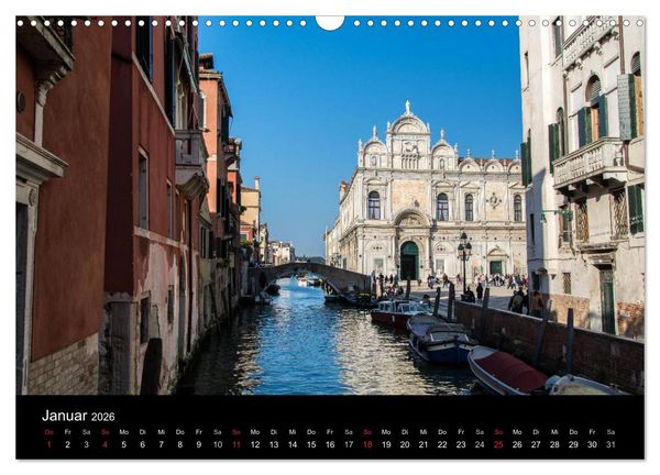 Produktbild: Venedig - la Serenissima (Wandkalender 2026 DIN A3 quer), CALVENDO Monatskalender
