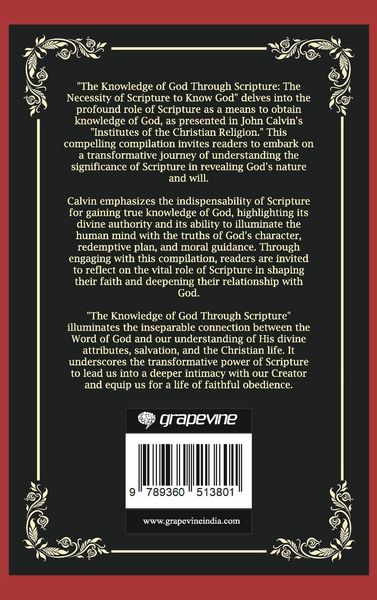 Produktbild: The Knowledge of God Through Scripture